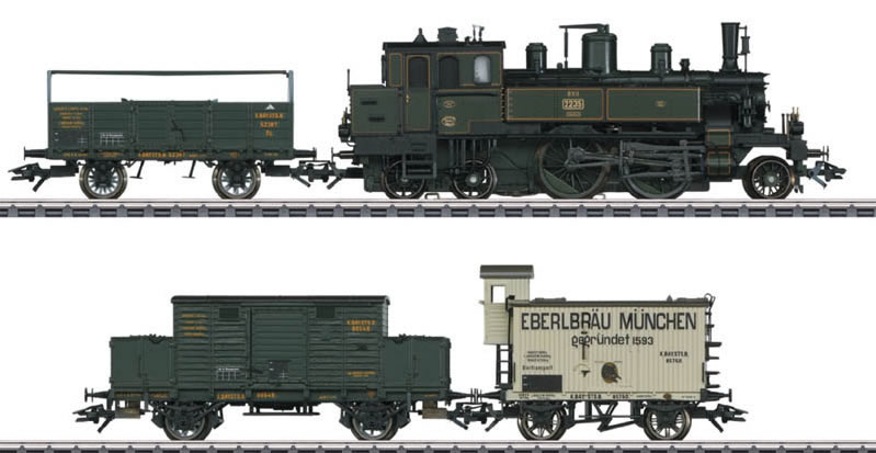 Marklin 26731 - Dgtl K.Bay.Sts.B Bavarian Freight Train Set