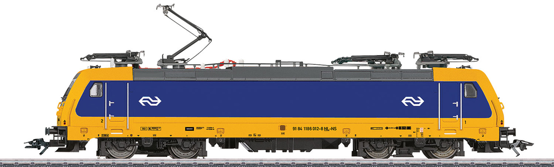 Class 186 Electric Multi-System Locomotive ARNOLD HN2497 SNCF Period VI