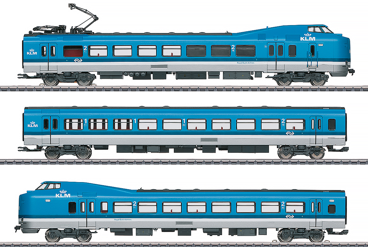 Marklin 37424 - Dutch Rail Car "KLM Koploper" Class Decoder)