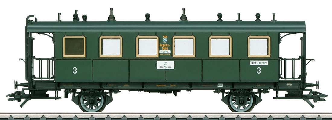 Marklin 42081 - K.Bay.Sts.B. Type CL Bavarian Design Passenger Car, Era I