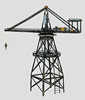 Meccano tower crane