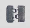C TRACK END PIECE/ROADBED - 10pk
