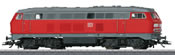 German Diesel Locomotive BR 216 of the DB - START UP 