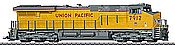 US Diesel Locomotive ES44AC of the UP (Sound Decoder)