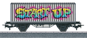Graffiti Container Tranport Car
