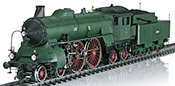 German Royal Bavarian Steam Locomotive Class S 2/6 of the K.Bay.Sts.B (Sound)