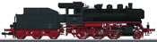 Digital DB cl 24 Steam Locomotive with Tender 