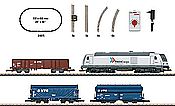 Modern Freight Service Starter Setwith a Class 285 Diesel Locomotive