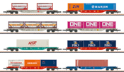 Container Car Display Set (8 cars)
