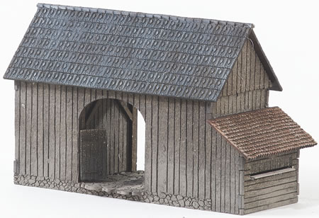 MBZ R12069 - Gate House with Beehive Structure