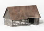 Barn with Straw Roofing