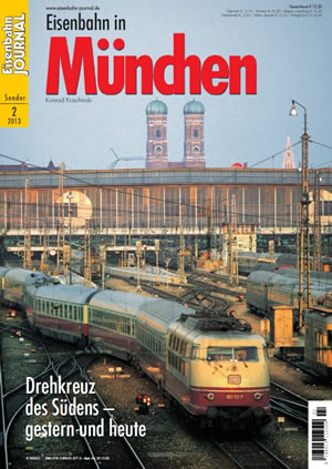 Merker 531302 - Eisenbahn  in München (Railroads in Munich)