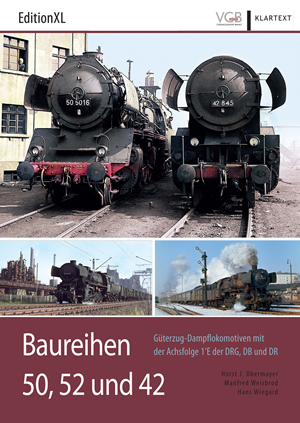 Merker 601802 - Book: Dampflokomotiven BR 50, 52 und 42