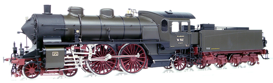 Micro Metakit 08103H - German Orient Express Steam Locomotive P4 of the  Royal Bavarian State Railway
