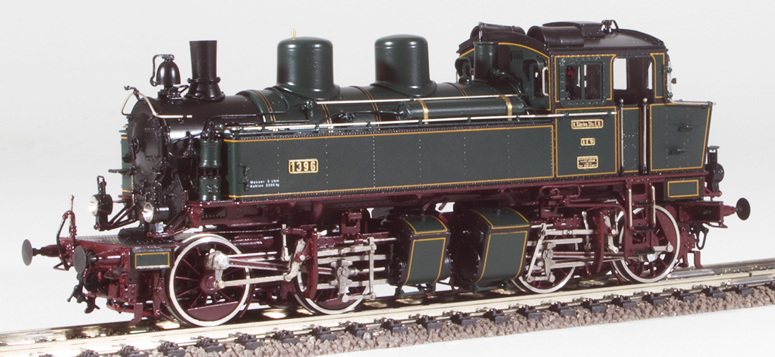 Micro Metakit 08103H - German Orient Express Steam Locomotive P4 of the  Royal Bavarian State Railway