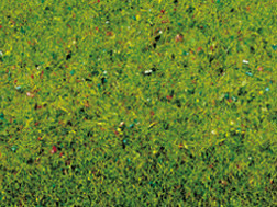 Noch 00140 - Flowered Grass Mat, 100 x 75 cm