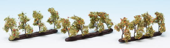 Noch N/Z Scale 21537 Plantation Trees with Fruit Apples Farm *NEW *$0 SHIPPING 