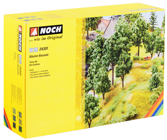 Noch 24301 - Trees Kit, 8 - 14 cm high
