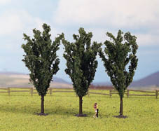Noch 25140 - Poplars, 3 pcs., 12 cm high