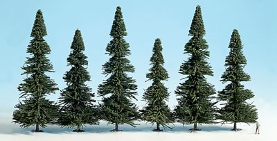 Noch 26322 - Model Fir Trees,extra large, 10 pcs., 17 - 20 cm
