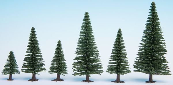 Noch 32820 - Model Fir Trees, 25 pieces, 3.5 - 9 cm high