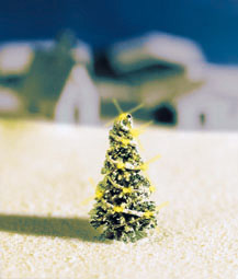 Noch 43810 - White Christmas Tree, illluminated