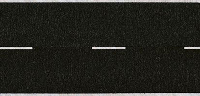 Noch 44150 - Asphalt Road, black, 100 x 2,5 cm