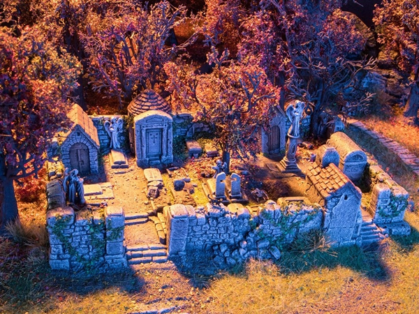Noch 58585 - Creepy Graveyard