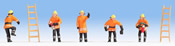 Fire Brigade (orange protective clothes)