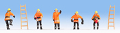 Fire Brigade (orange protective clothes)