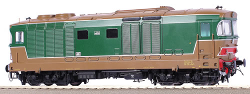 Oskar OS1124 - Italian Diesel-Electric Locomotive D 445 1025 FIAT Series I of the FS