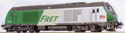 Oskar OS1551 - French Diesel Locomotive BB 475 051 Fret of the SNCF (DCC Sound Decoder)