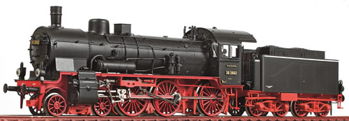 Oskar OS1801 - German Steam Locomotive Br 38 3862 of the DRG