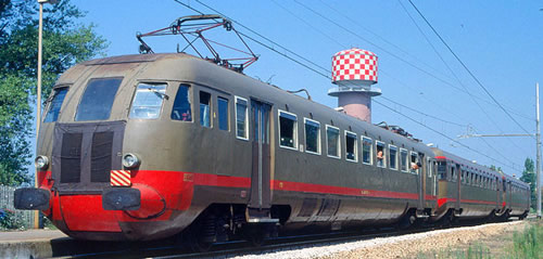 Oskar OS2061 - Italian Electric Railcar Ale 540,014 & Le 680,002 & Le 760,010 of the FS