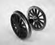Piko 36082 - BB Plated Wheelset BR194 Black