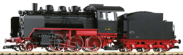 Piko 37221 - German Steam Locomotive BR 24 with Tender of the DR