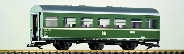 Piko 37685 - DR 3-Axle Era III Coach Bagtre (G-Scale)