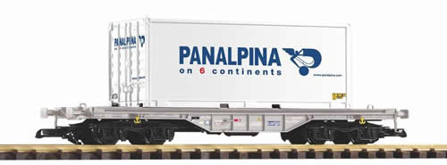 Piko 37721 - SBB VI Flat w/Panalpina 20 Container