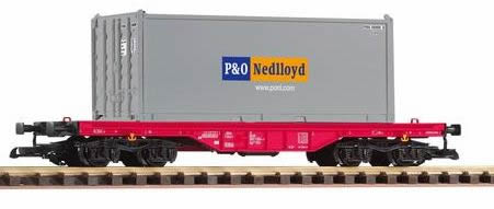 Piko 37727 - NS VI Flat w/P&O/Nedlloyd 20 Container
