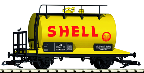 Piko 37915 - DB III Shell 2-Axle Tank Car, Yellow