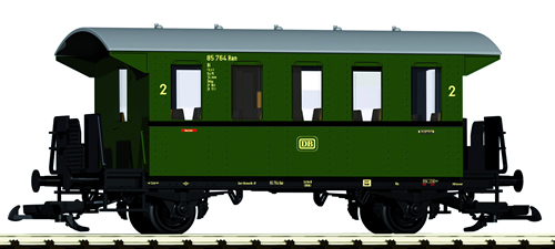 Piko 37920 - 2-Axle 2. Cl. Coach, Green