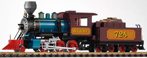 Piko 38217 - Steam Locomotive with Tender Mogul of the AT&SF (with Sound)