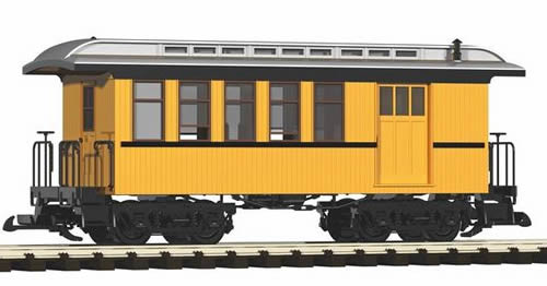 Piko 38601 - D&RGW Wood Combine, Yellow