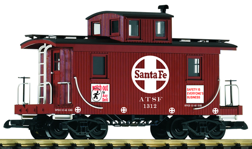 Piko 38816 - SF Caboose 1312 with Safety Slogans