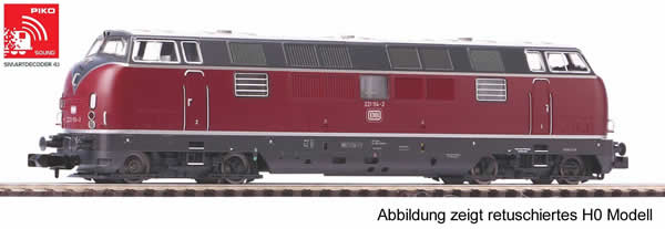 Piko 40501 - German Diesel Locomotive BR 221 of the DB (Sound)