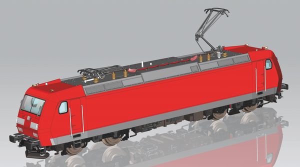 Piko 40580 - German Electric Locomotive BR 185 of the DB AG