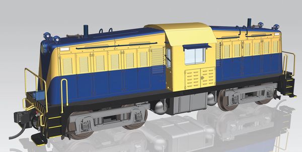 Piko 40804 - USA Diesel Locomotive ACL Whitcomb 65-Ton 70