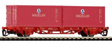 Piko 47711 - TT Flat w/2x 20 Container Magellan DB V 