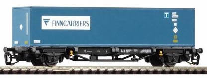 Piko 47713 - TT Flat w/Container Finncarriers DB V