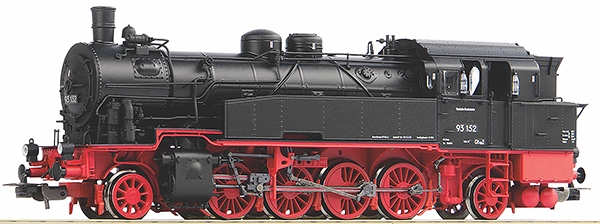 Piko 50652 - German Steam Locomotive BR 93.0 of the DB (DCC Sound Decoder + Steam Generator)